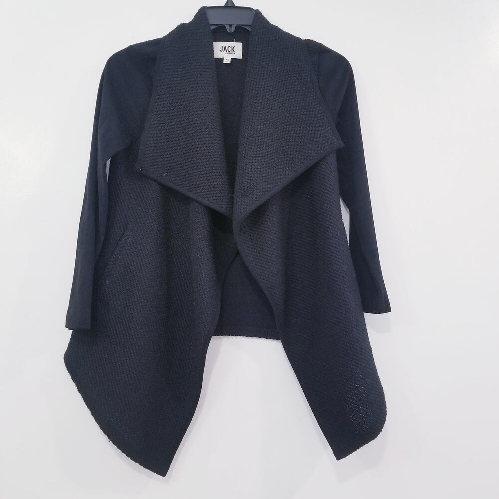 JACK by BB Dakota Knit Suede Jacket